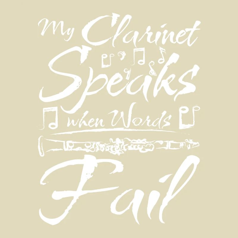 My clarinet speaks when words fail