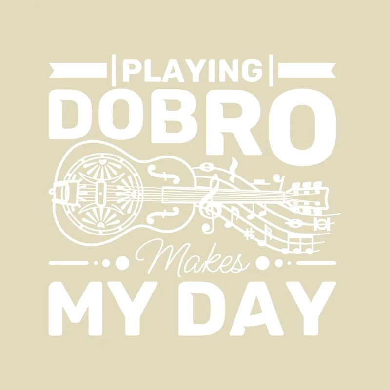Playing Dobro makes my day