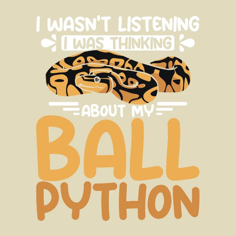 Je pensais à mon python royal