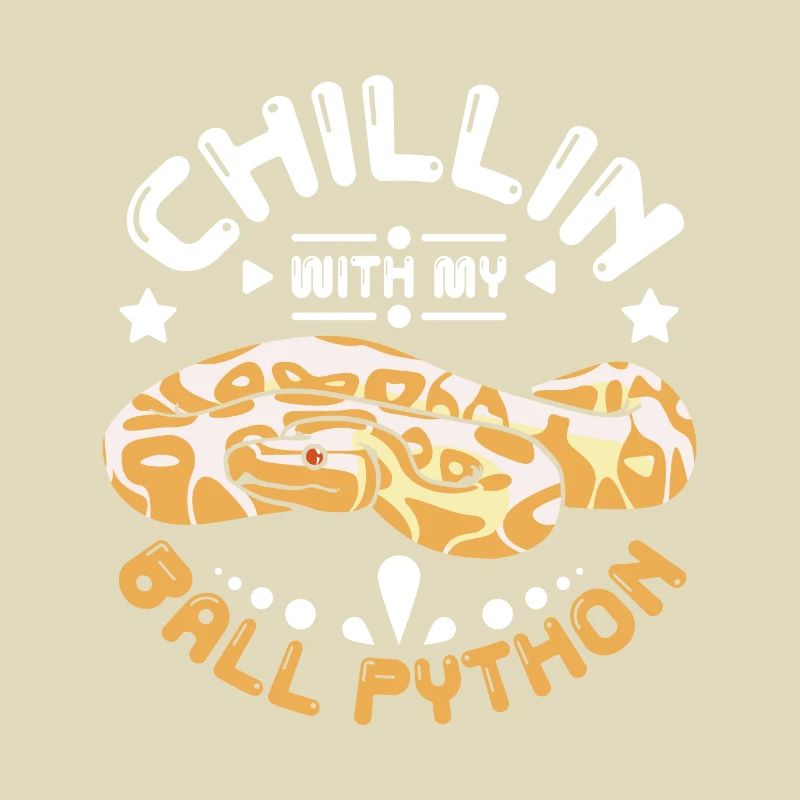 Chillin avec mon python royal