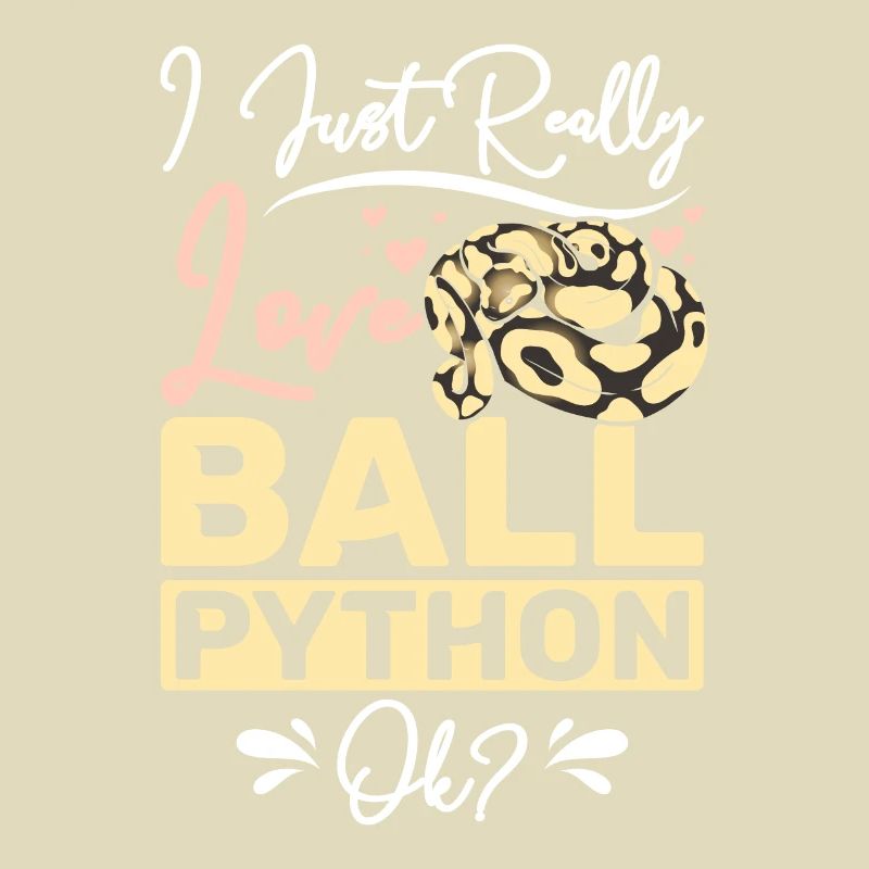 J’aime vraiment le python royal, d’accord ?