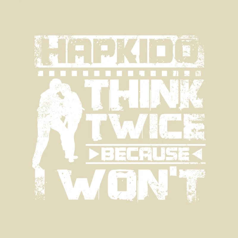Hapkido réfléchit à deux fois parce que je ne le ferai pas