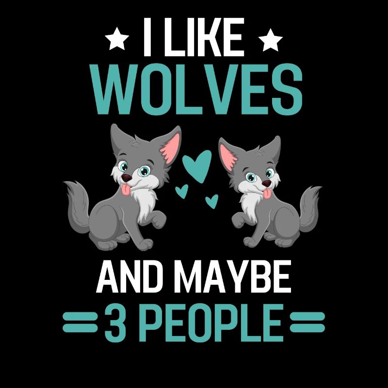 Forest Dweller Predator Gift Funny Wolf