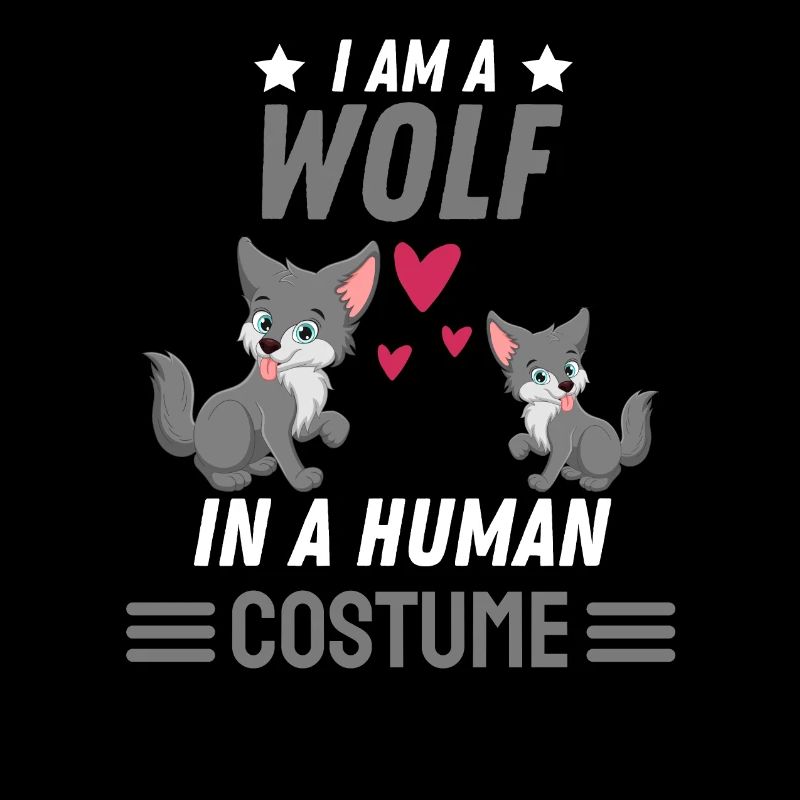 Predator Wolf Costume Party Forest Animal Gift Wolf