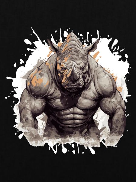 Nashorn Muskeln