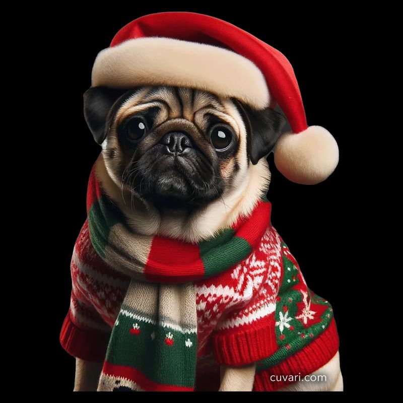 Mops Weihnachten