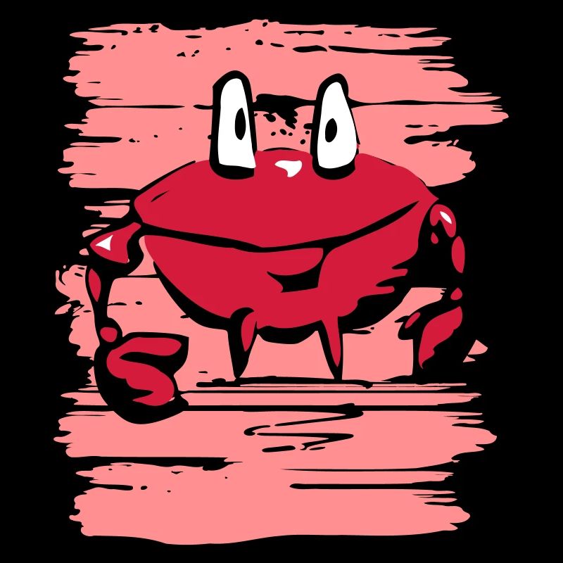 Lustige Krabbe