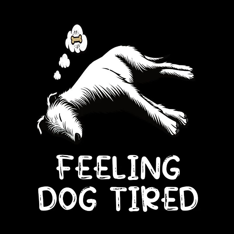 Feeling Dog Tired Irischer Wolfshund Wolfshunde