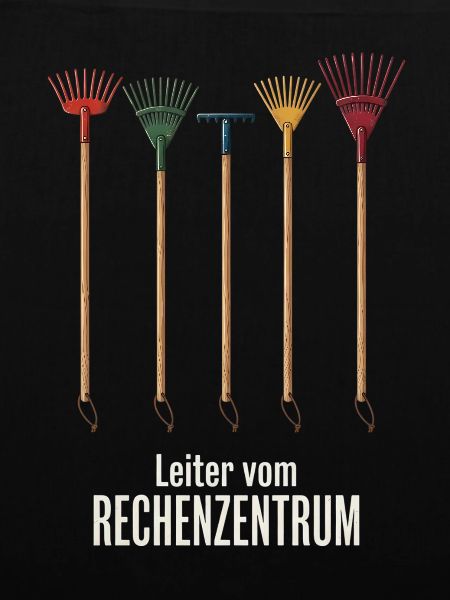 Leiter vom Rechenzentrum Gartenoutfit Gartenarbeit