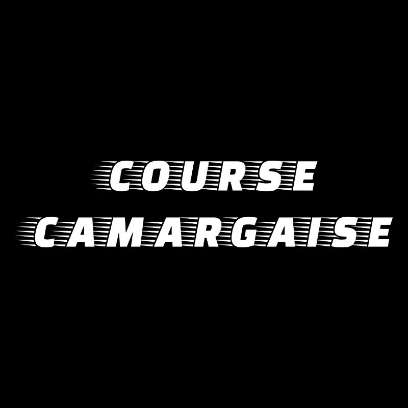 Tshirt course camarguaise
