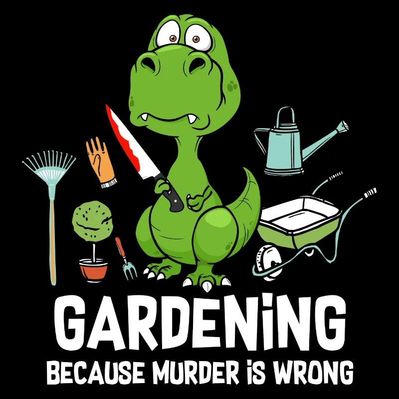 Jardiner parce que le meurtre est mal Dino Knife