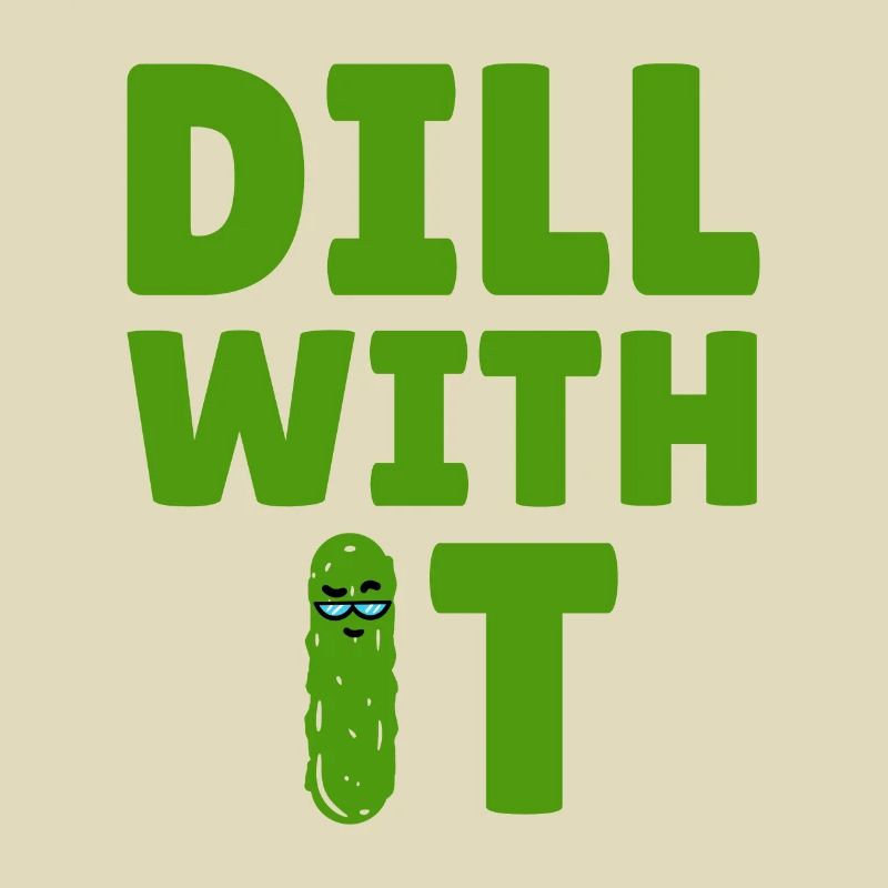 Cornichon Cornichons Concombre Végétalien Sour Enceinte Cadeau