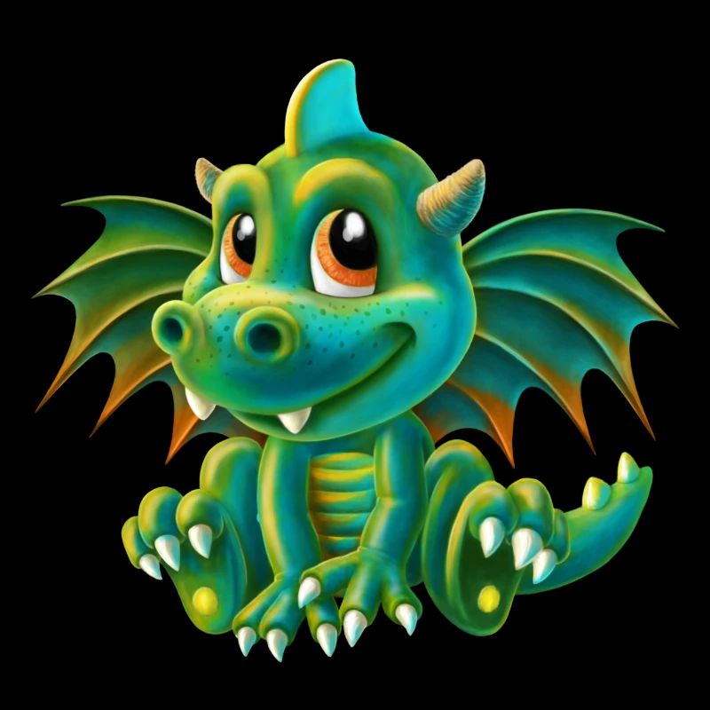 Drache niedlich