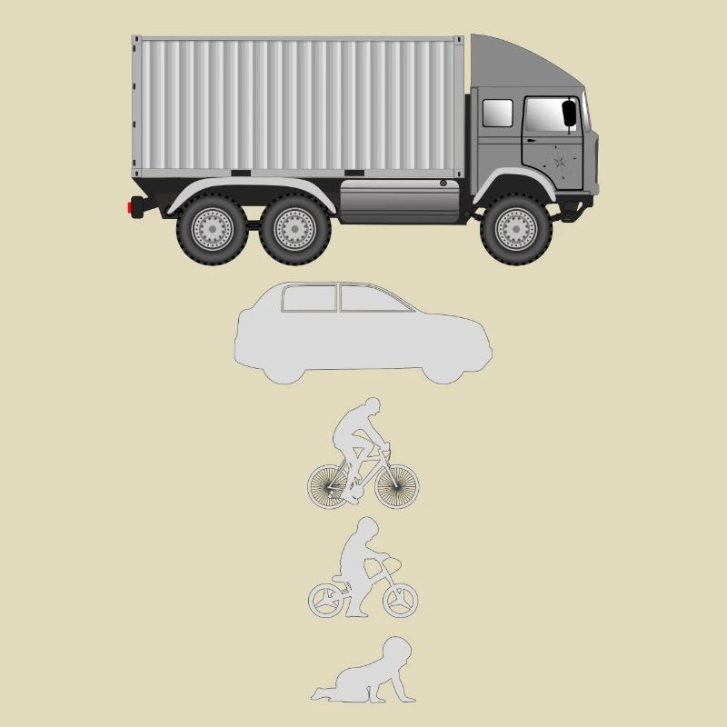 Camion porte-conteneurs Evolution