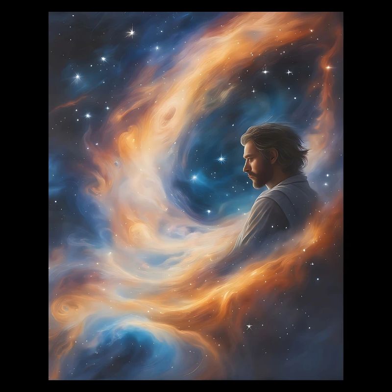 God transcends in stardust
