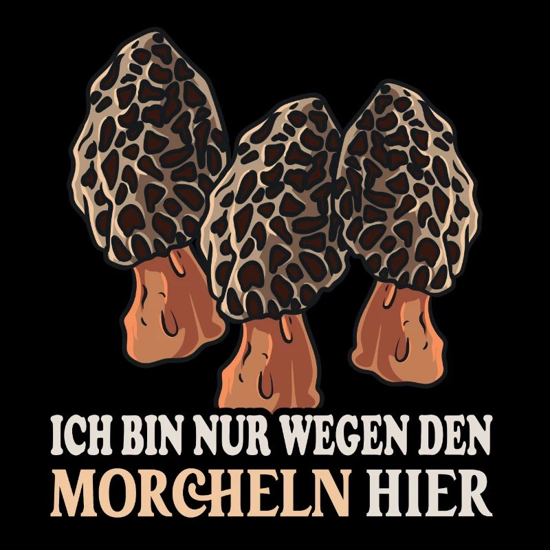 Morel mushroom hunter