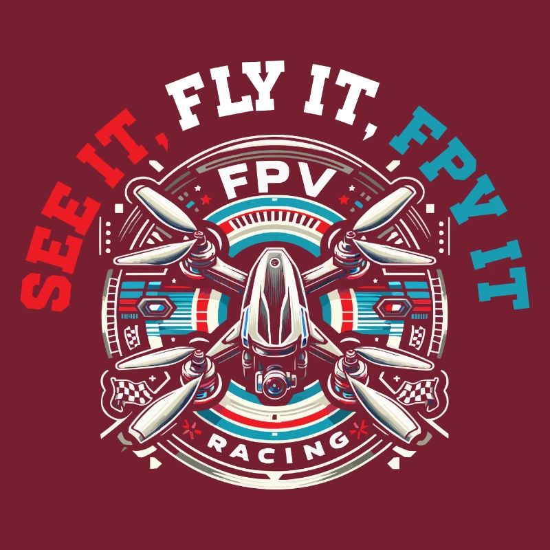 Pilote de drone FPV, télécommande