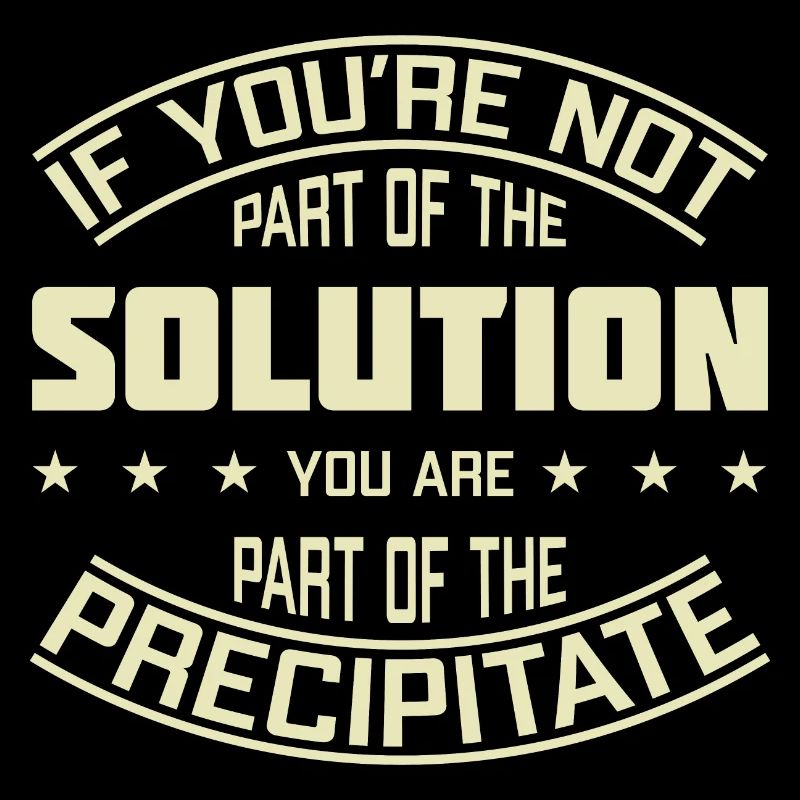 Si vous ne faites pas partie du jeu de mots Solution Chemistry