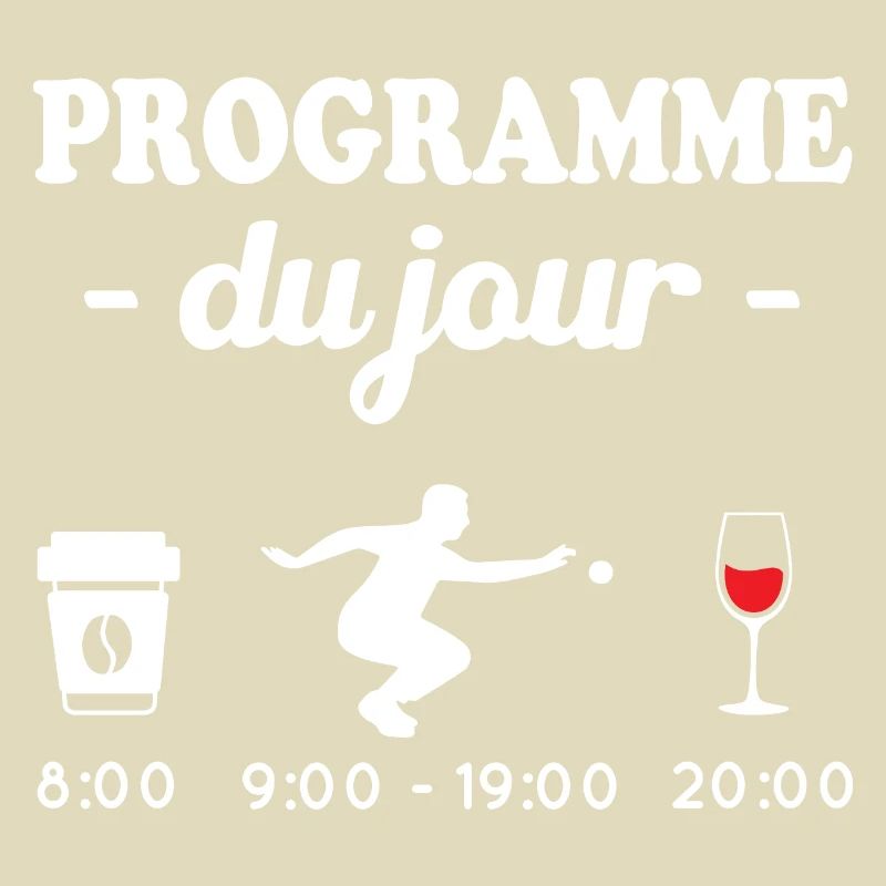 Programme du jour pétanque