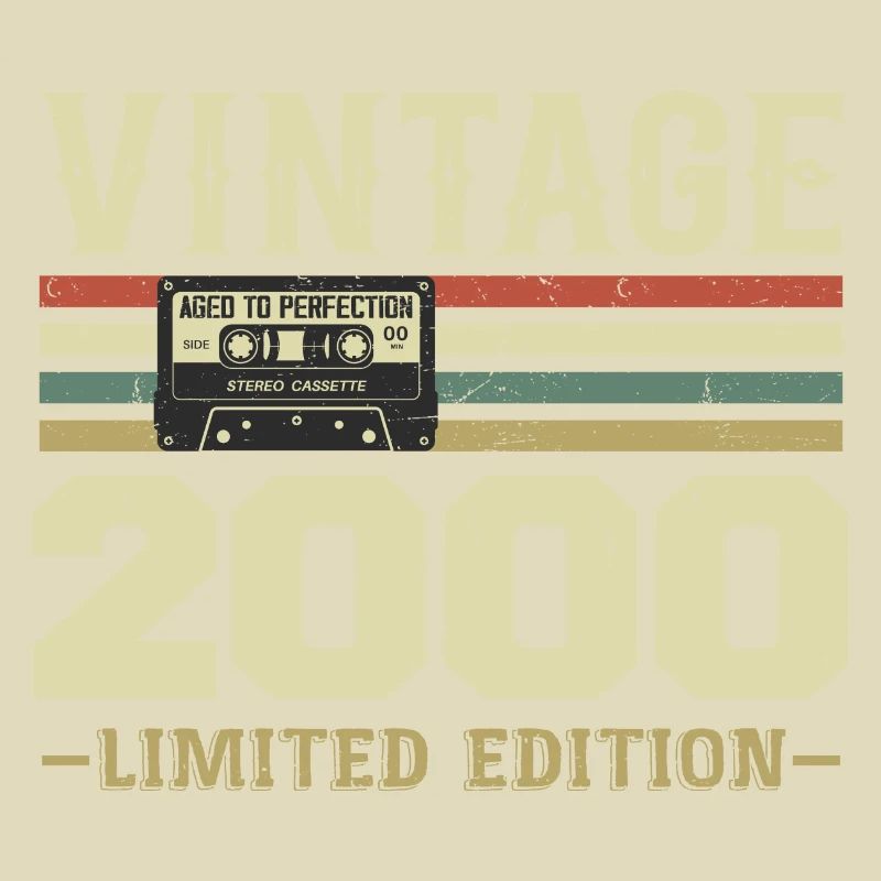 Vintage 2000 Retro 2000 Geburtstagsgeschenk