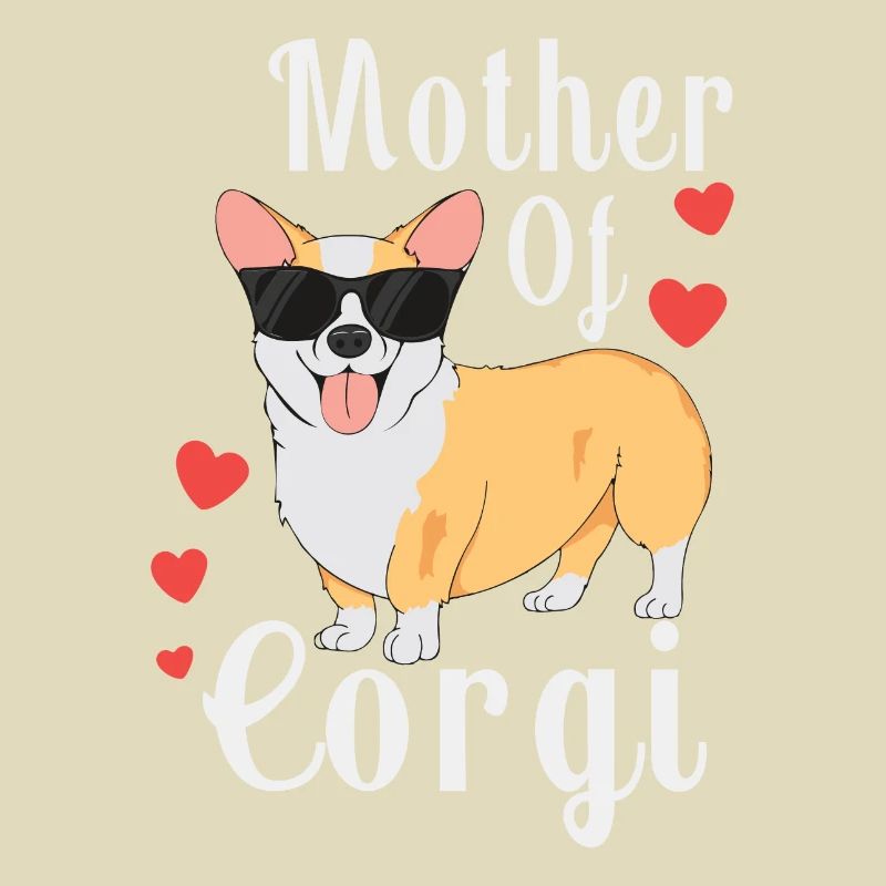 Corgi Maman - Mère de Corgi