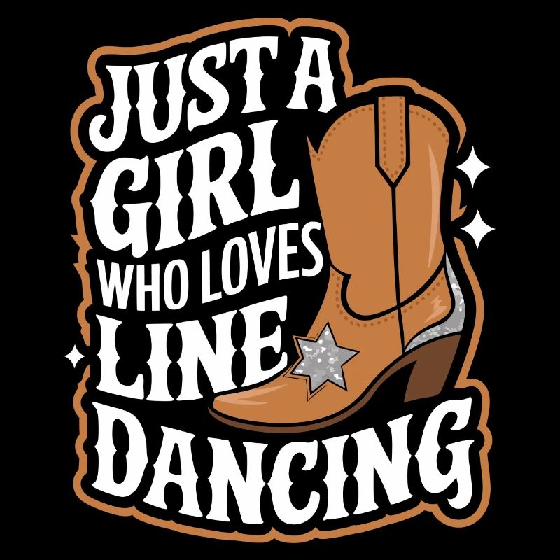 Line Dancing Dancing Dancers