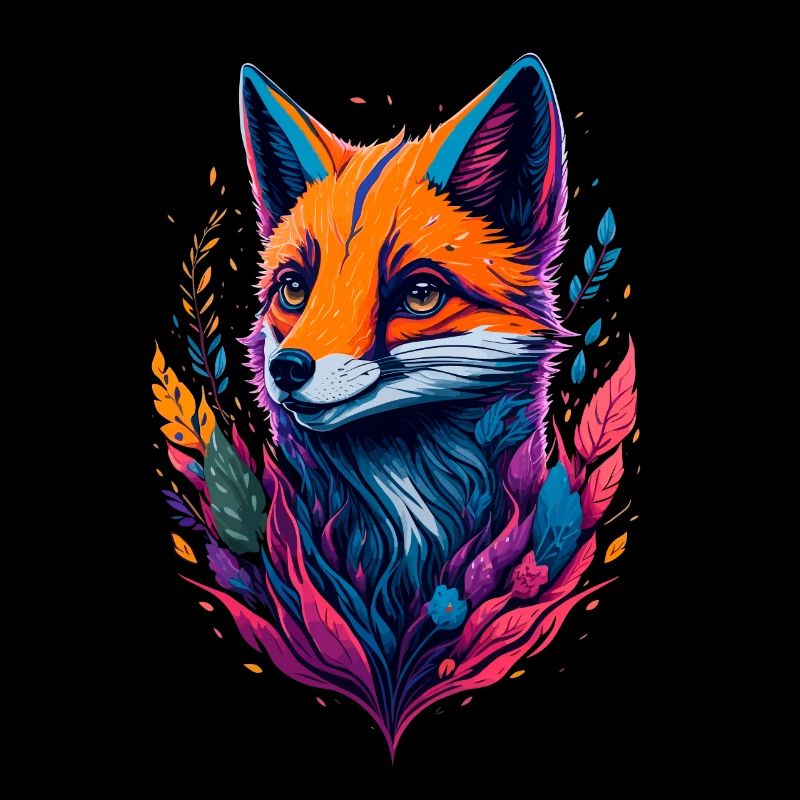abstract fox