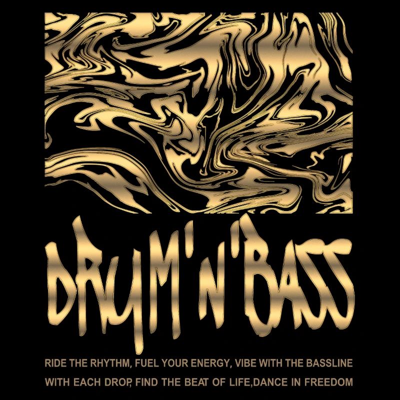 DNB Gold Flow Merch - outfit - Aesthetic