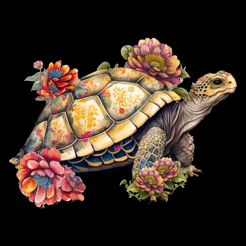 Hübsche Schildkröte
