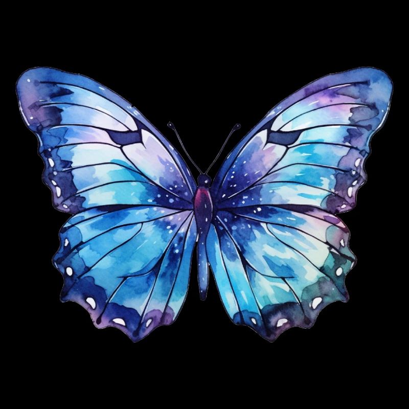 Papillon bleu