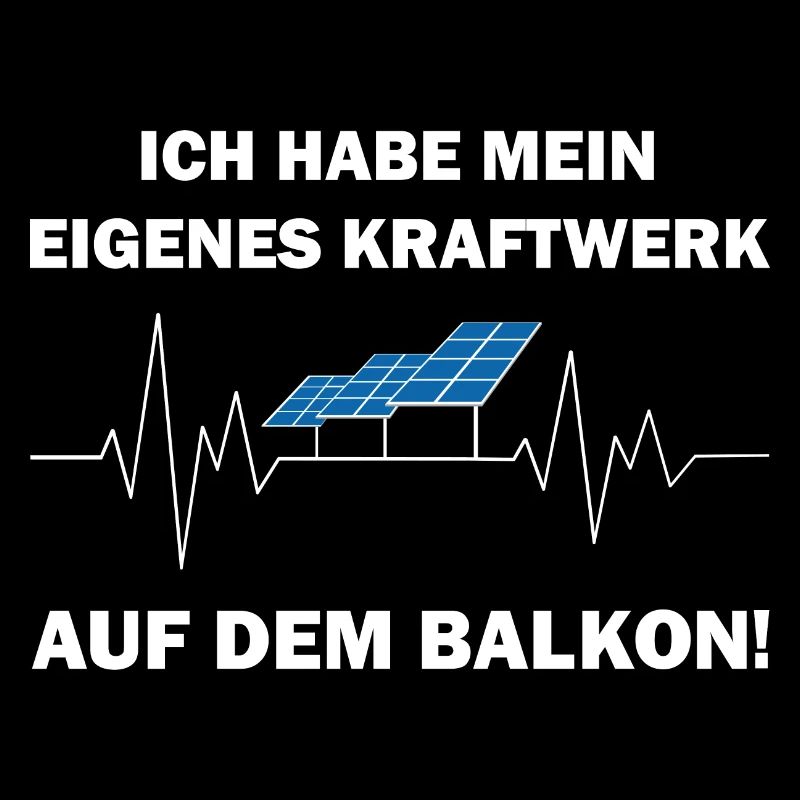 Ich habe ein eigenes Kraftwerk auf dem Balkon