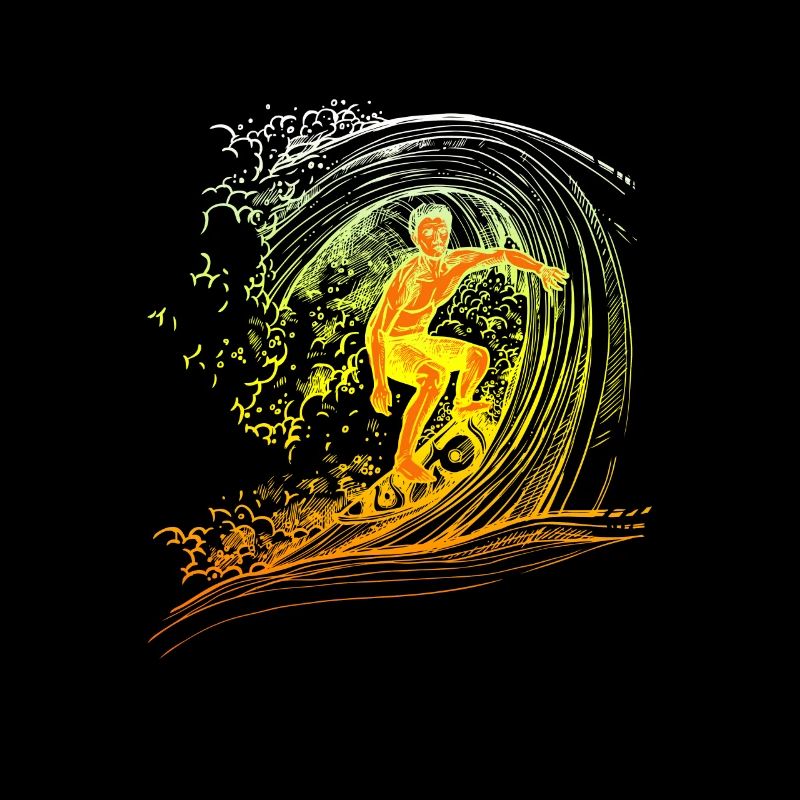 Surfeur surfboard surf