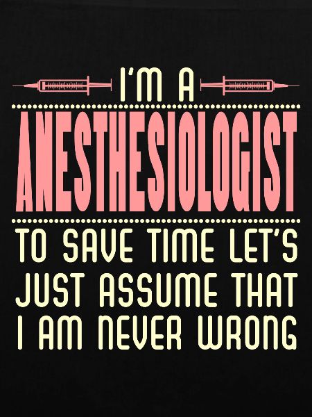 Anesthesia Funny