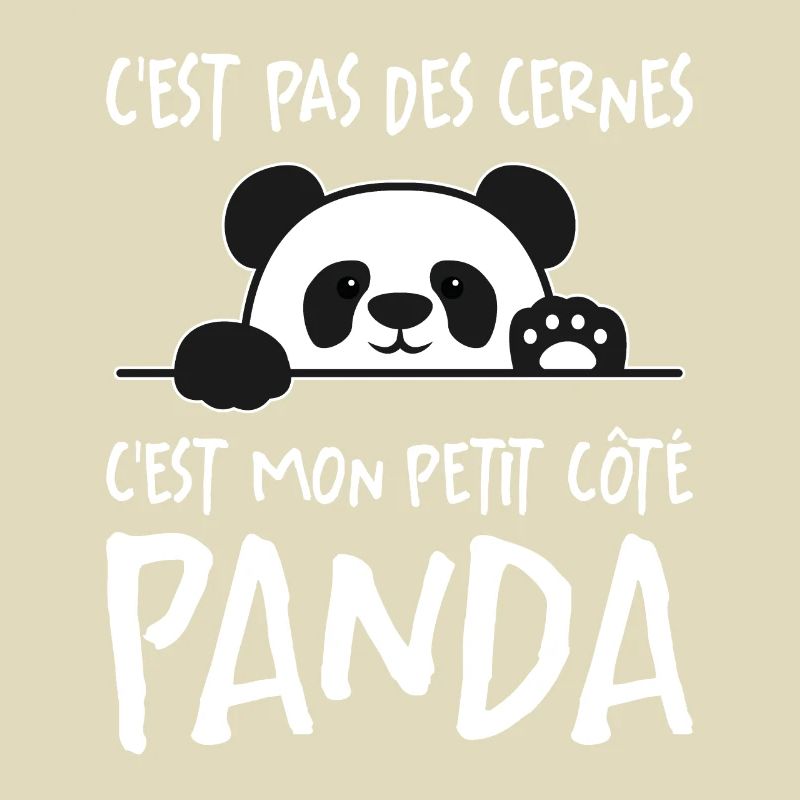 C'est Pas Des Cernes Citation Idée Cadeau Panda