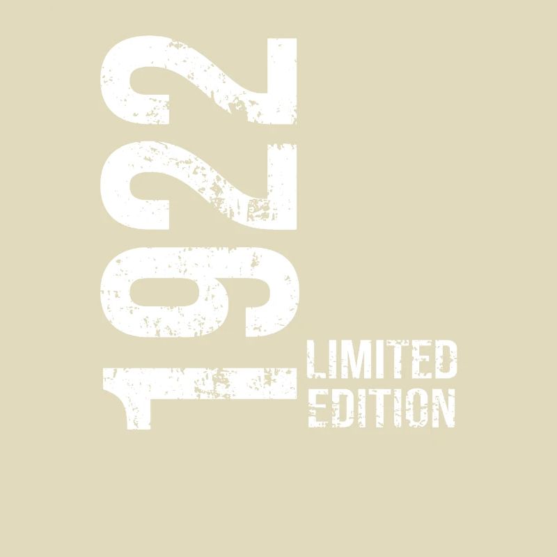 Edition Limitée De 1922