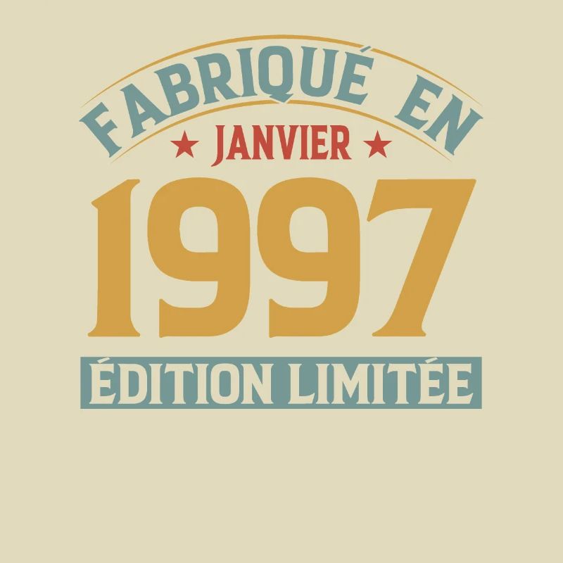 Fabriqué En Janvier 1997 Édition Limitée