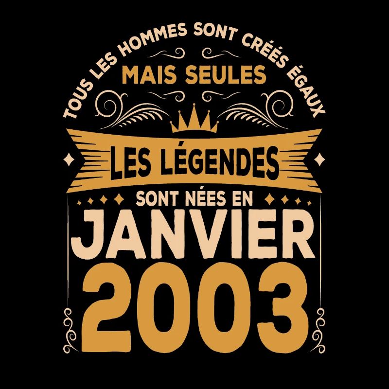 Les Légendes Sont Nées En Janvier 2003