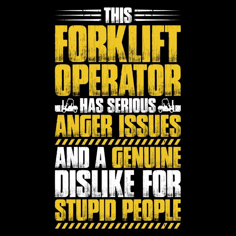 Staplerfahrer Gabelstaplerfahrer Forklift Operator