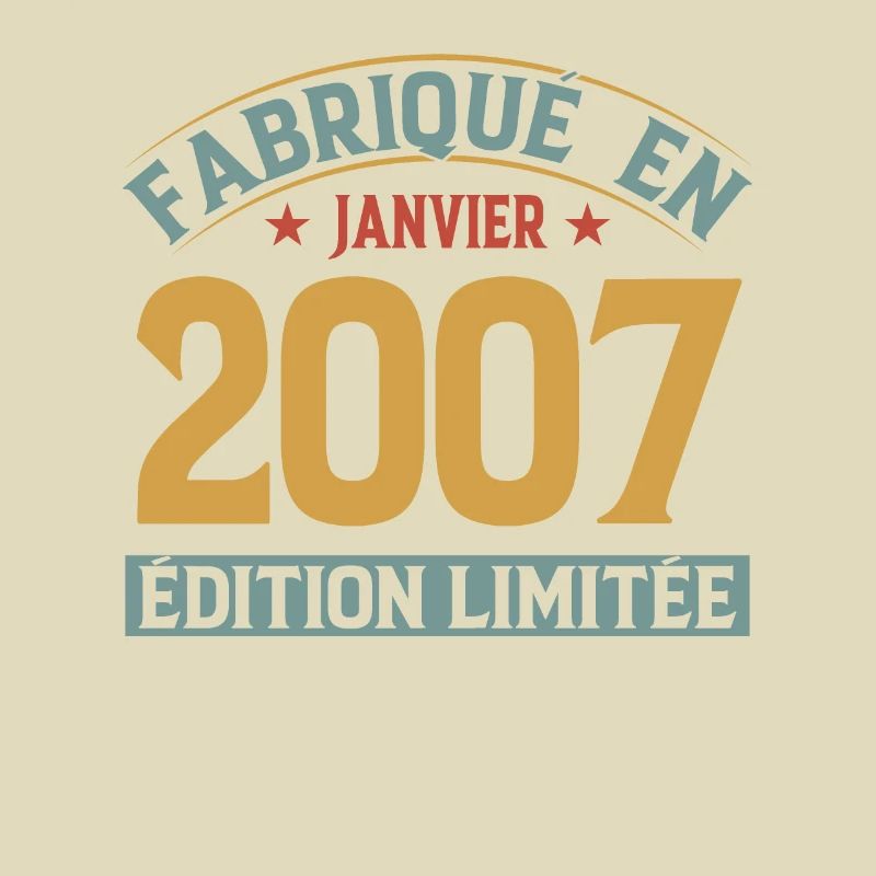 Fabriqué En Janvier 2007 Édition Limitée