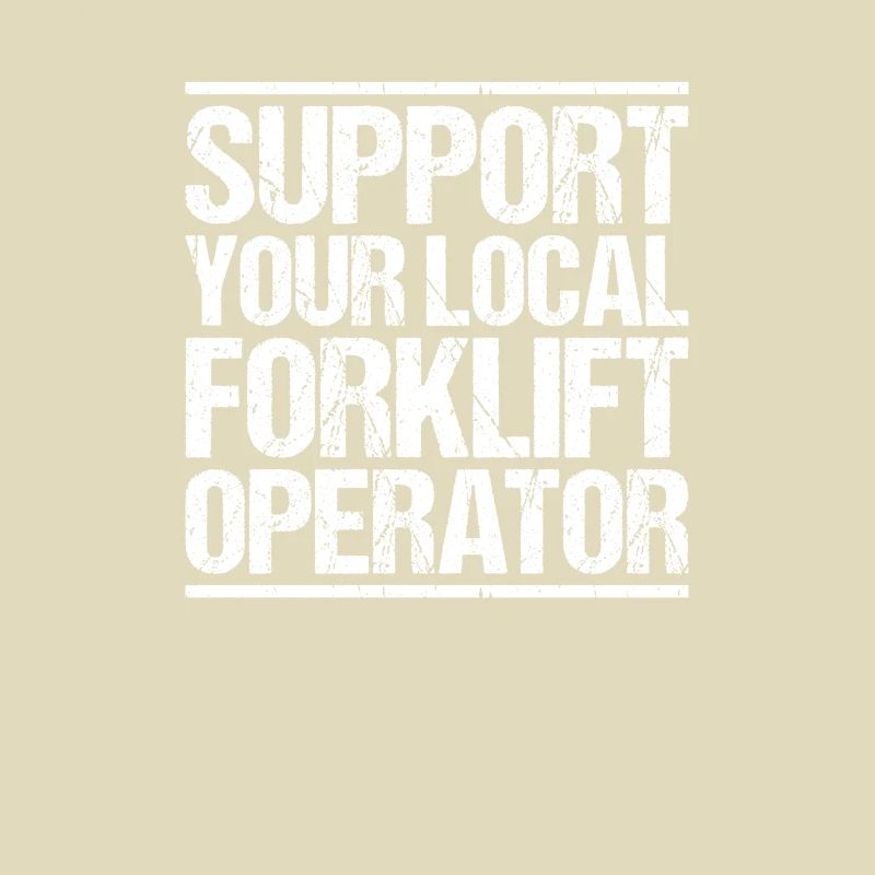 Staplerfahrer Gabelstaplerfahrer Forklift Operator