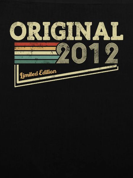 Retro 2012 Birthday Gift