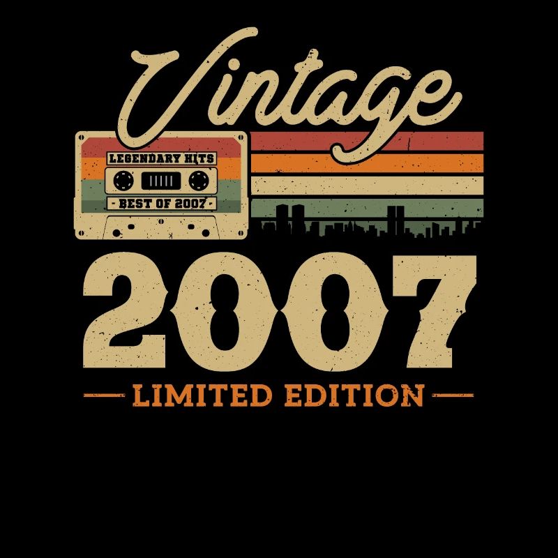Vintage Geburtstagsgeschenk 2007