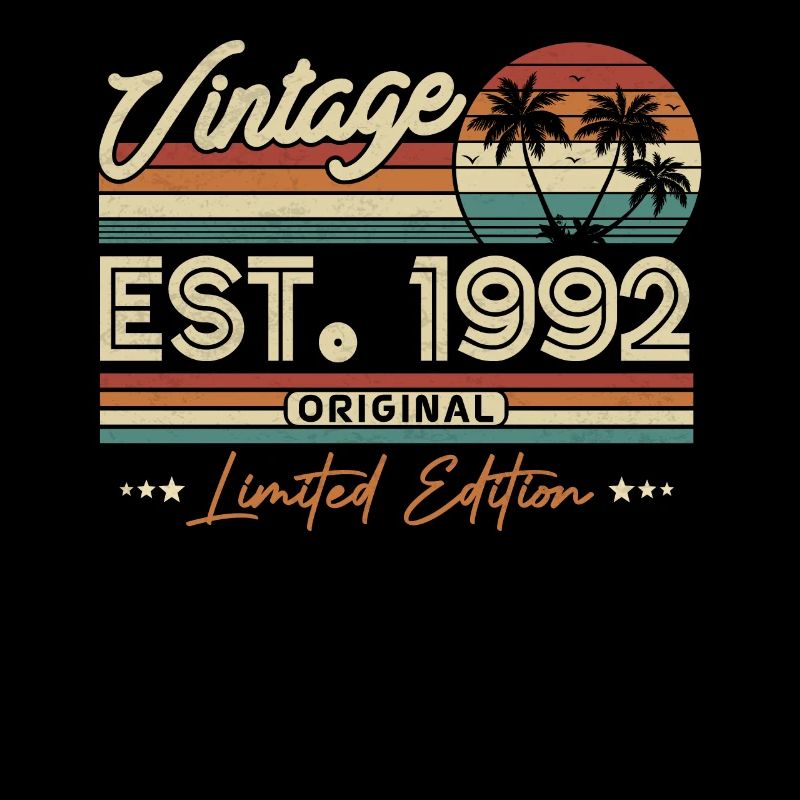 Nostalgia Vintage 1992 Style Rétro