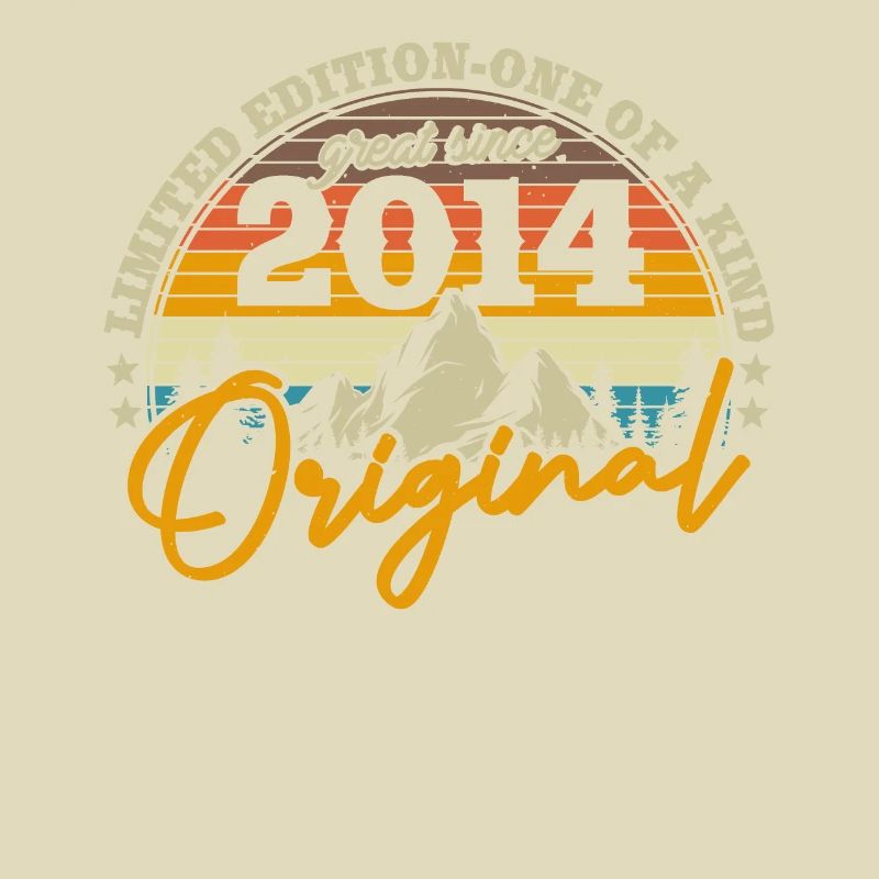 Retro Gift 10th Birthday 2014