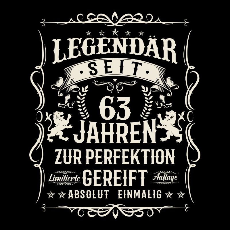 Legendäres Geburtstagsgeschenk 63 Jahre