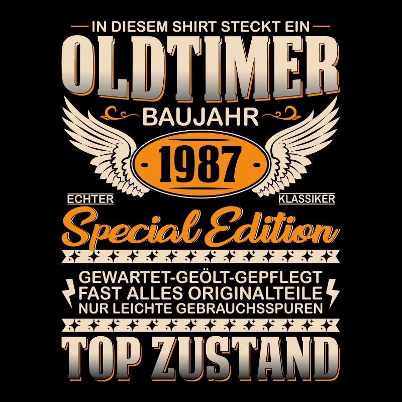 Kultiger 1987er Oldtimer