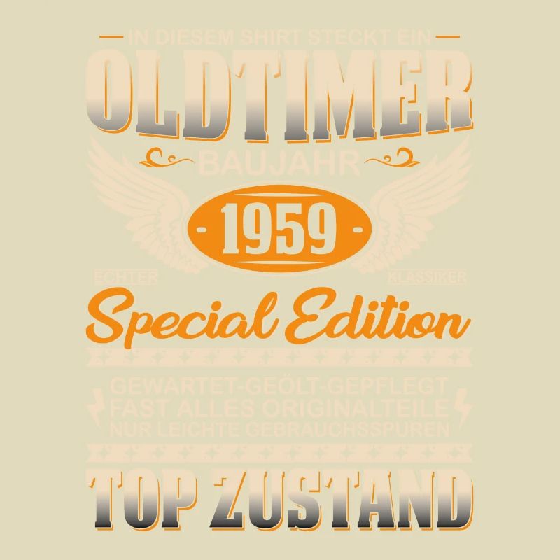1959 Oldtimer Geschenk