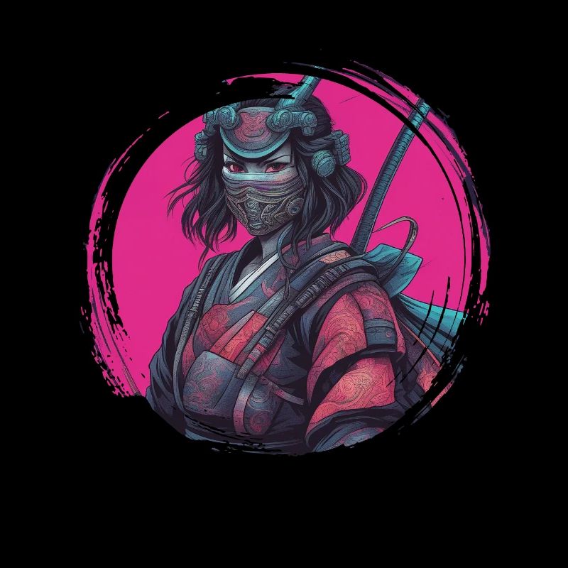 Cyberpunk Samurai