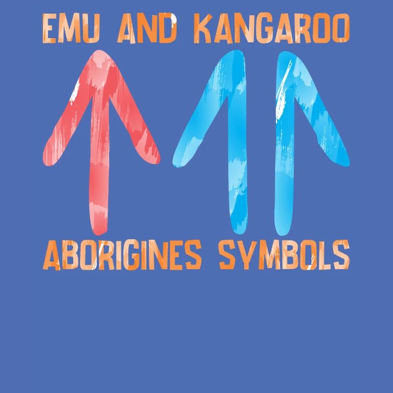 Emu Kangaroo Aboriginal