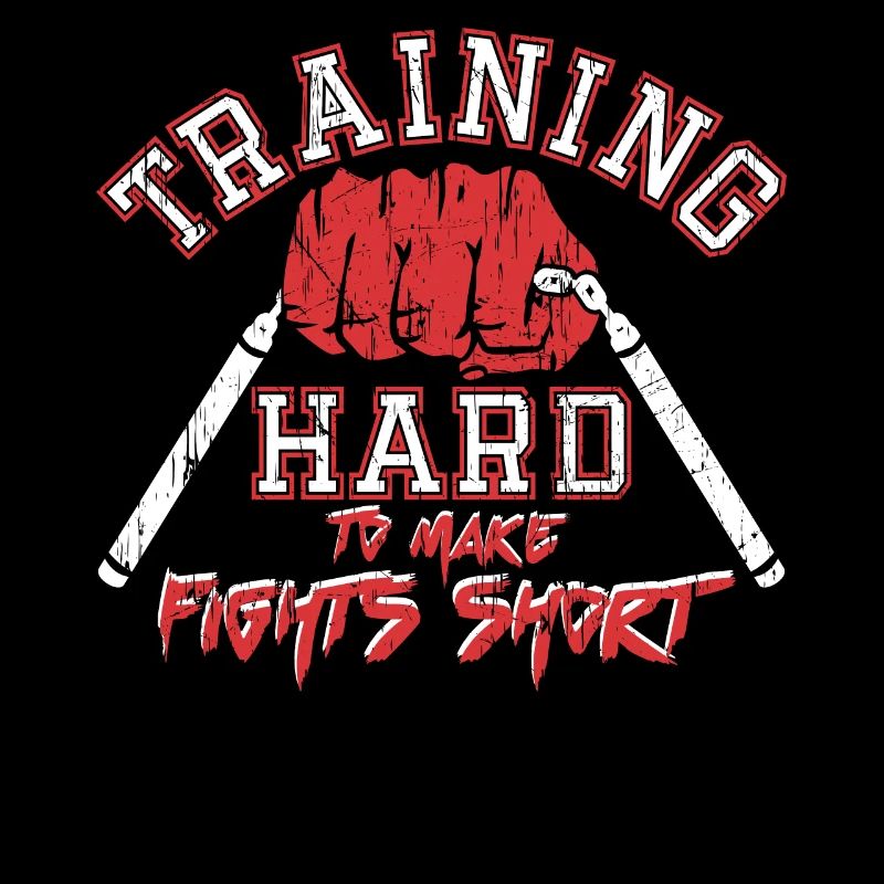 Training hard to make fights short